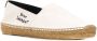 Saint Laurent Espadrilles met gestikt logo Beige - Thumbnail 2
