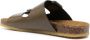 Saint Laurent Fabrice sandalen met dubbele bandjes Bruin - Thumbnail 3