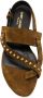 Saint Laurent Gia sandalen Bruin - Thumbnail 4