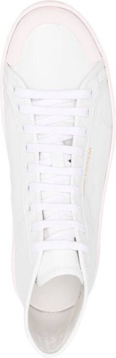 Saint Laurent High-top sneakers Geel