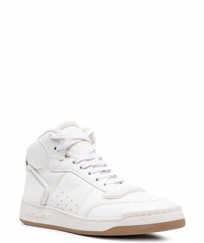 Saint Laurent High-top sneakers Wit