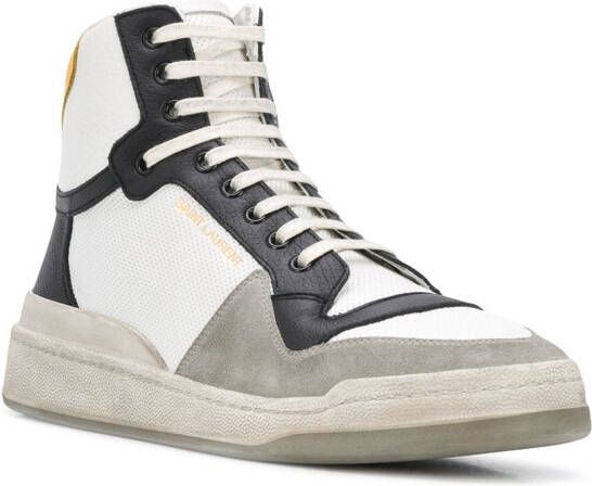 Saint Laurent High-top sneakers Wit