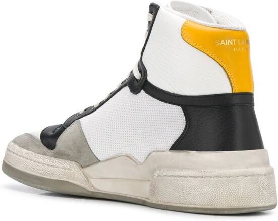 Saint Laurent High-top sneakers Wit