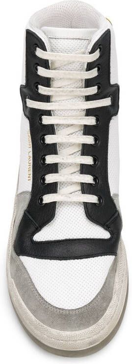 Saint Laurent High-top sneakers Wit