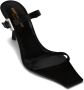 Saint Laurent 75 mm Hope sandalen met gespdetail Zwart - Thumbnail 2