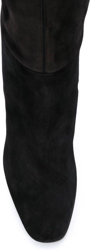 Saint Laurent Jane laarzen met puntige neus Zwart