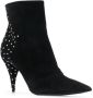 Saint Laurent Kiki 85 laarzen Zwart - Thumbnail 2