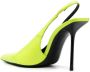 Saint Laurent Kiss slingback pumps Groen - Thumbnail 3