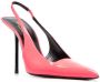 Saint Laurent Kiss slingback pumps Roze - Thumbnail 2