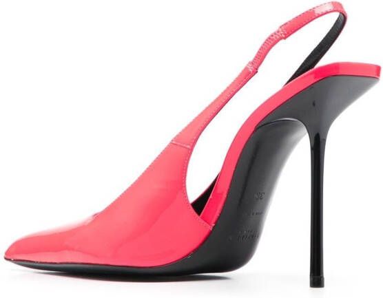 Saint Laurent Kiss slingback pumps Roze