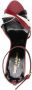 Saint Laurent Kristen sandalen Rood - Thumbnail 4