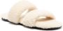 Saint Laurent Lammy slippers Beige - Thumbnail 2