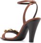 Saint Laurent Le Maillon sandalen Bruin - Thumbnail 3