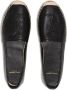 Saint Laurent Leren espadrilles Zwart - Thumbnail 4