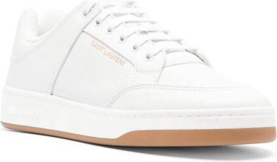 Saint Laurent Leren sneakers Wit