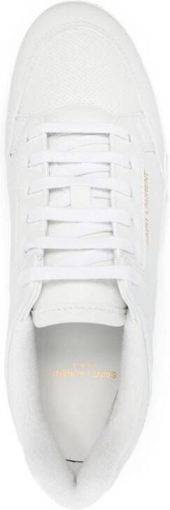Saint Laurent Leren sneakers Wit