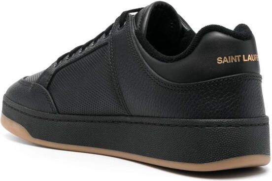 Saint Laurent Leren sneakers Zwart