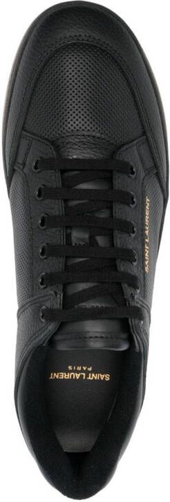 Saint Laurent Leren sneakers Zwart