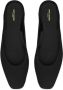 Saint Laurent Lido slippers van crêpe Zwart - Thumbnail 3