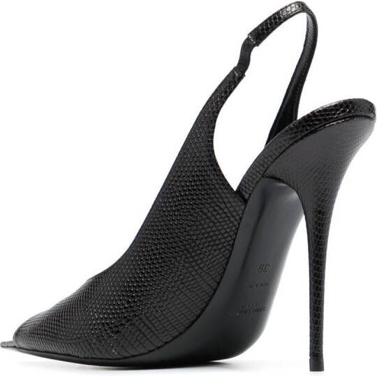 Saint Laurent Lola slingback pumps Zwart