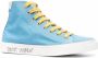 Saint Laurent Malibu mid-top sneakers Blauw - Thumbnail 2