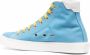 Saint Laurent Malibu mid-top sneakers Blauw - Thumbnail 3