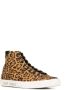 Saint Laurent Malibu sneakers met luipaardprint Bruin - Thumbnail 2