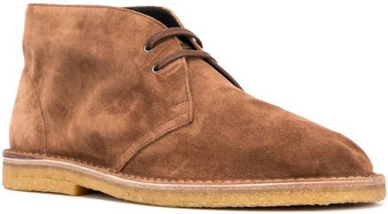 Saint Laurent Nino desert boots Bruin