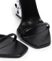 Saint Laurent Opyum leren sandalen Zwart - Thumbnail 2