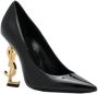 Saint Laurent Opyum pumps Zwart - Thumbnail 2