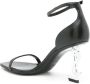 Saint Laurent Opyum sandalen met hoge hak Zwart - Thumbnail 3