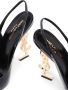 Saint Laurent Opyum slingback pumps Zwart - Thumbnail 2