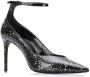 Saint Laurent Pumps met inktvlekken Zwart - Thumbnail 2