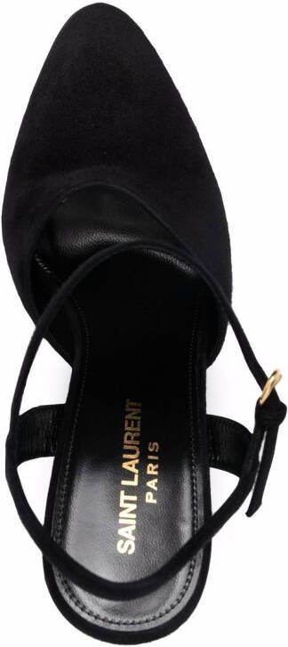 Saint Laurent Pumps met plateauzool Zwart