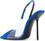 Saint Laurent Pumps met puntige neus Blauw - Thumbnail 3