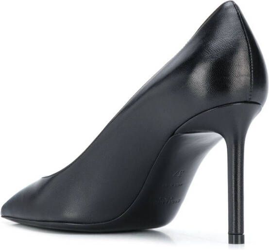 Saint Laurent Pumps met spitse neus Zwart