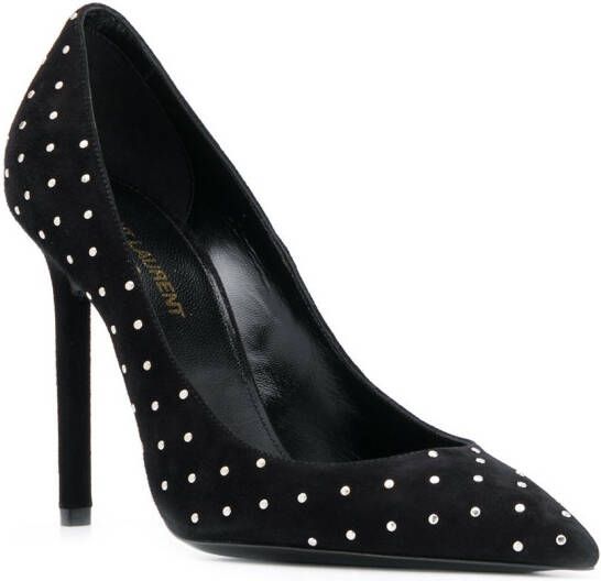 Saint Laurent Pumps met studs Zwart