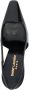 Saint Laurent Pumps met vierkante neus Zwart - Thumbnail 4