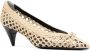 Saint Laurent Raffia pumps 1505 BEIGE - Thumbnail 2
