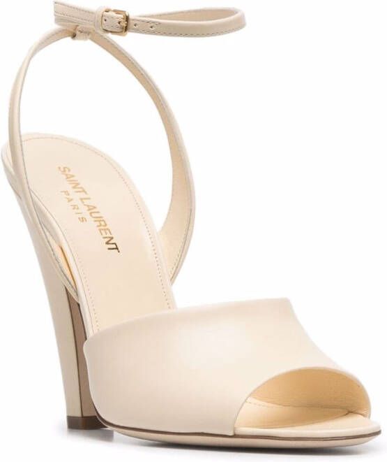 Saint Laurent Scandale sandalen Beige