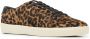 Saint Laurent SL06 Court Classic sneakers met luipaardprint Bruin - Thumbnail 2