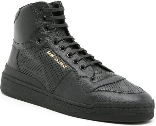 Saint Laurent SL24 high-top sneakers Zwart