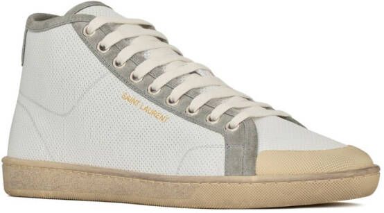 Saint Laurent SL 39 leren sneakers Wit