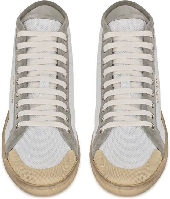 Saint Laurent SL 39 leren sneakers Wit