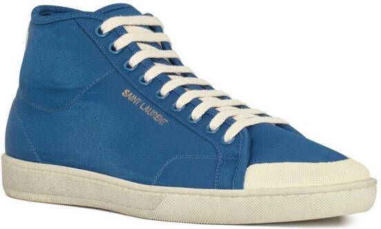 Saint Laurent SL 39 mid-top sneakers Blauw