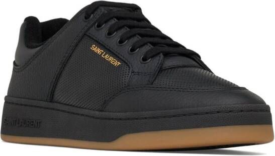 Saint Laurent Leren sneakers Zwart