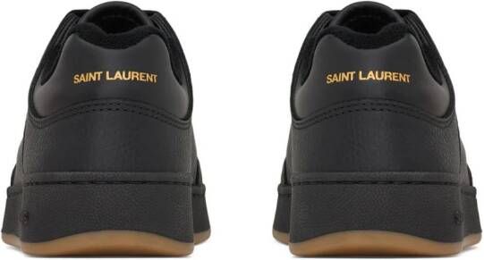 Saint Laurent Leren sneakers Zwart