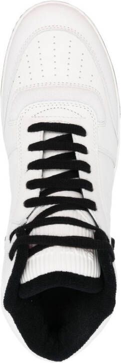 Saint Laurent SL 80 high-top sneakers Wit