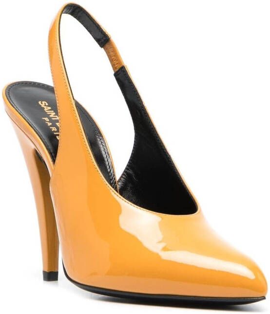 Saint Laurent Slingback pumps Beige