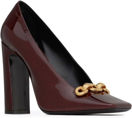Saint Laurent 110 mm Swing pumps Rood